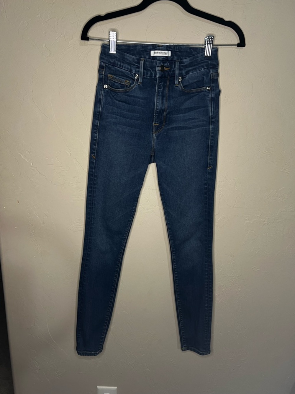 Good American Good Waist Skinny Denim Jeans - Picture 2 of 10